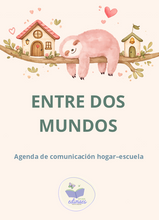 Agenda de Comunicación Hogar-Escuela · Entre Dos Mundos | Adaptada NEAE | Editorial Edimaes