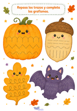 Actividades de Otoño y Halloween 3-6 años | PDF descargable